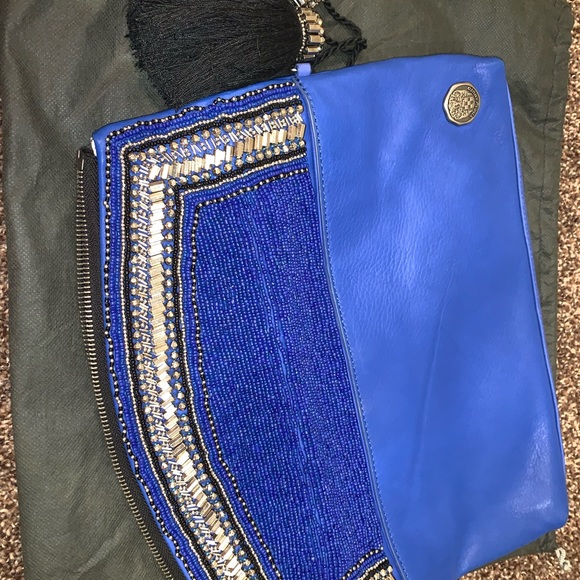 Vince Camuto Leather Clutch - Picture 7 of 7